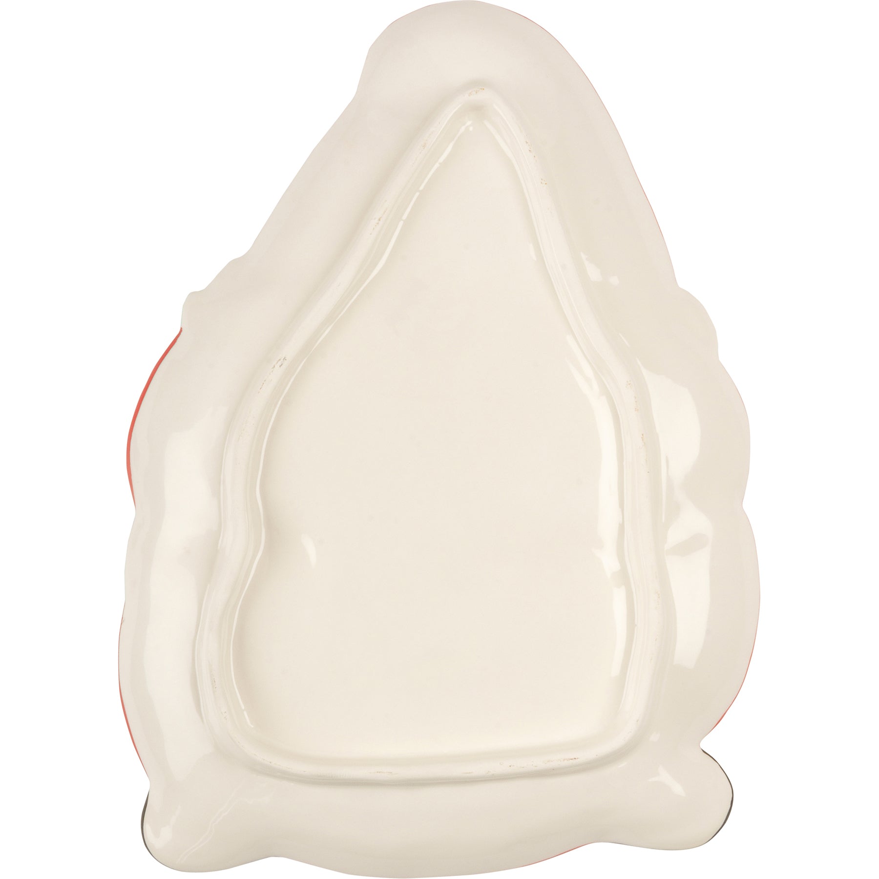Whimsical Ceramic Santa Gnome Christmas Platter - Festive Holiday Serving Dish