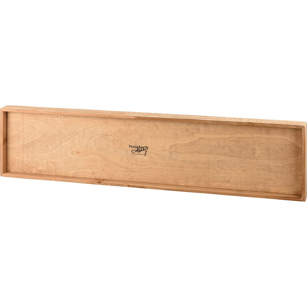 Festive Wooden Inset Slat Box Sign: Merry Christmas Plaid Holiday Decor