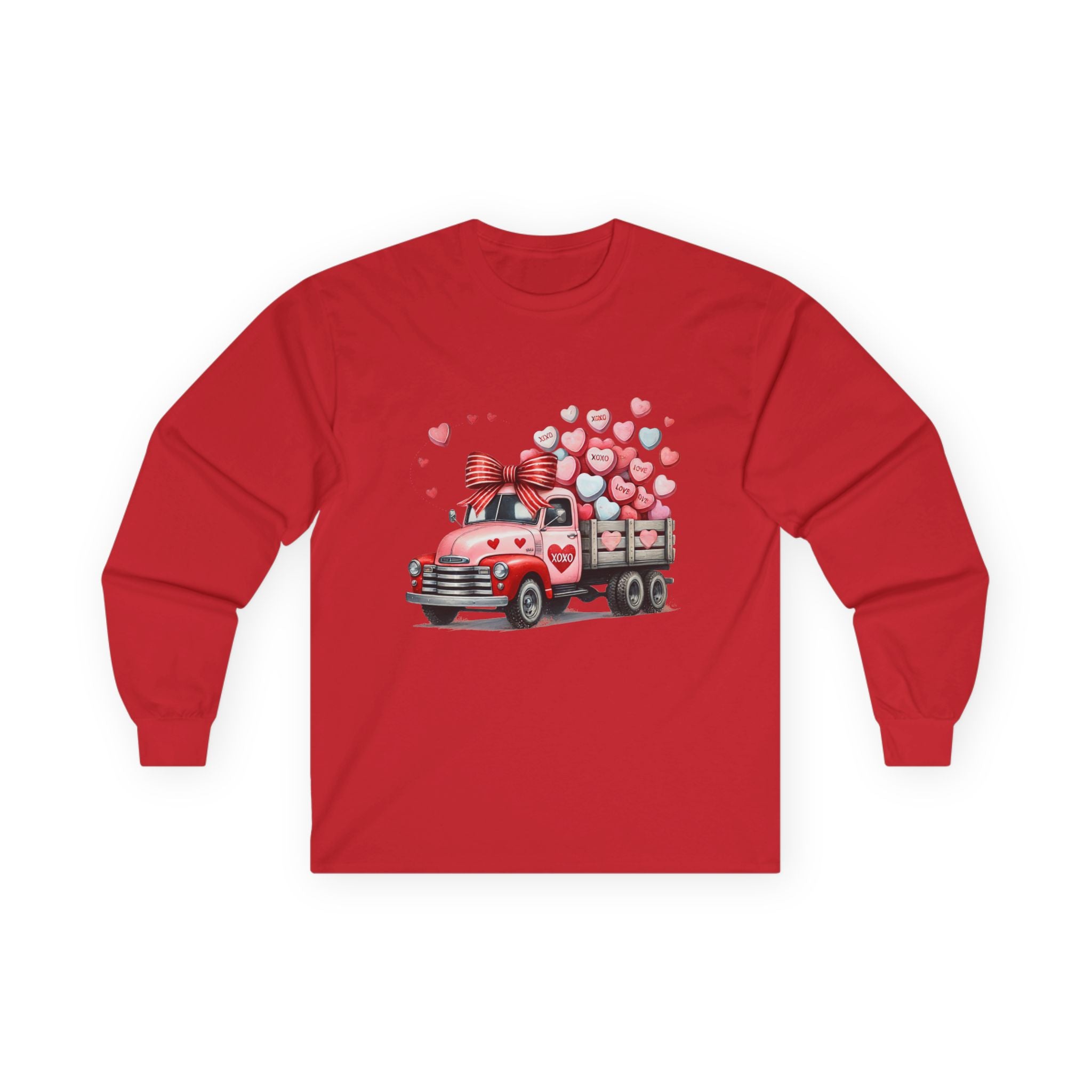 Valentine Truck Long Sleeve Tee