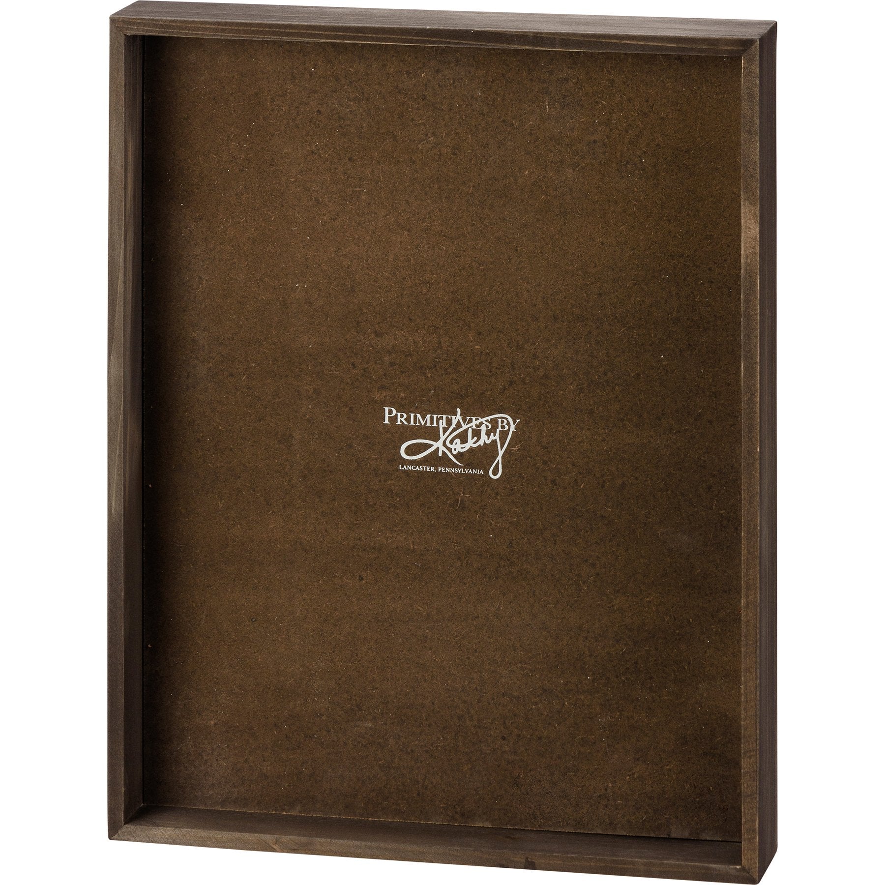 Humorous 'Pee on Seat' Bathroom Reminder Wood Inset Box Sign by Primitives By Kathy