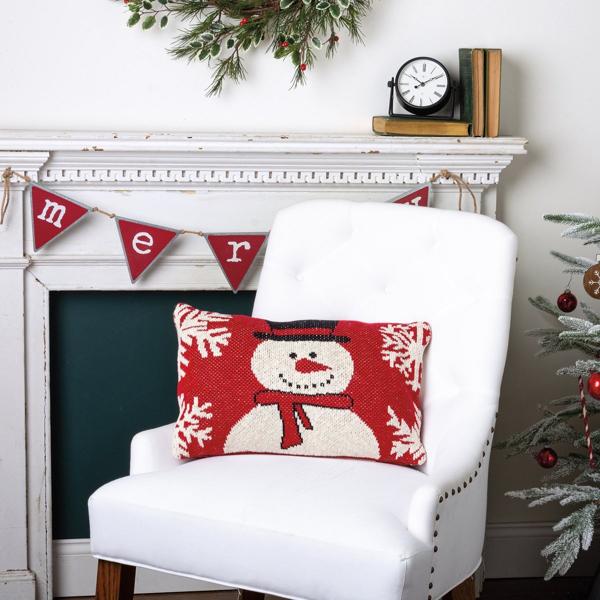 Festive Snowflake Accent Decor