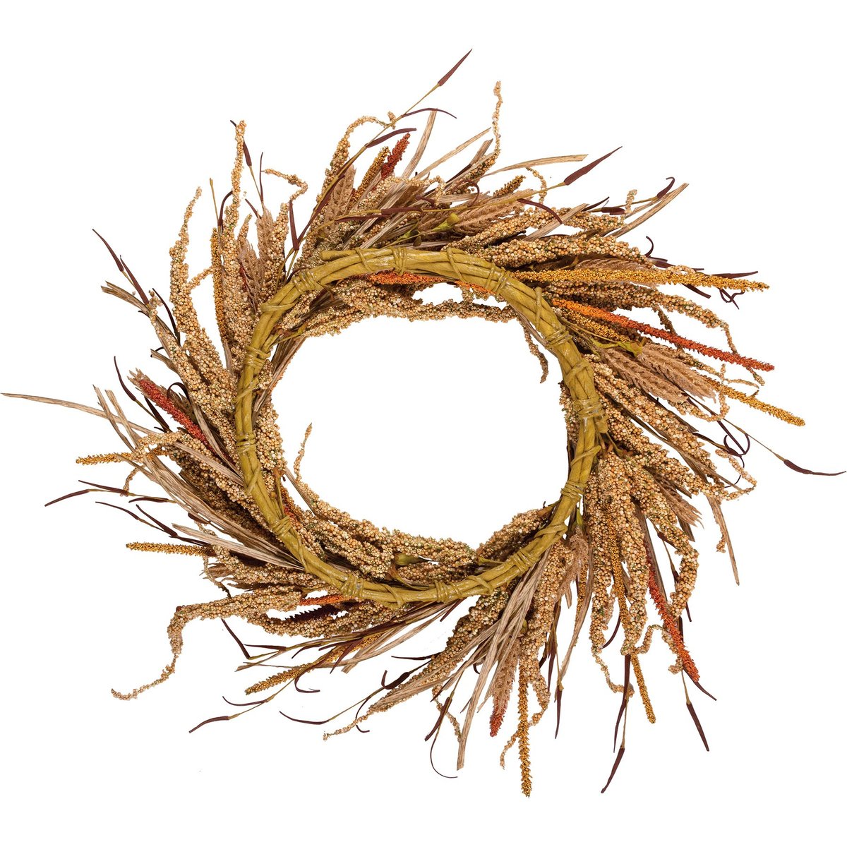 Vibrant Autumn Harvest Wreath for Festive Fall Home Decor Accents