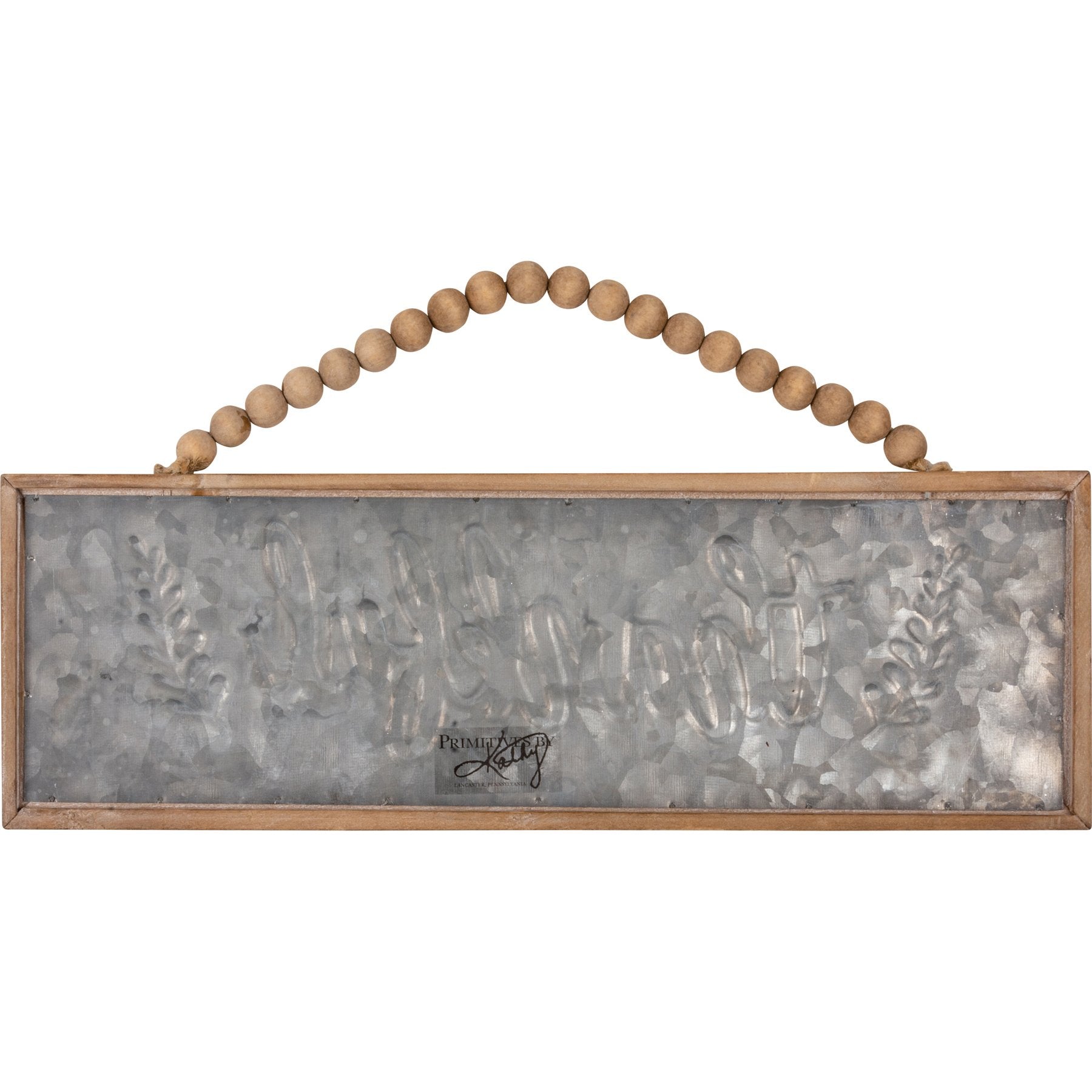 Farmhouse Thankful Blessed Gather Wall Decor Set - Rustic Wood & Metal Signs