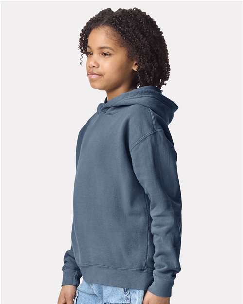 Comfort Colors Youth Garment-Dyed Lightweight Fleece Hooded Sweatshirt 1467Y