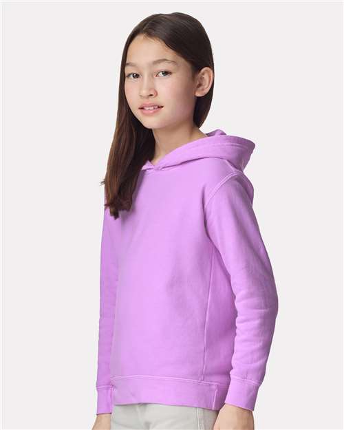 Comfort Colors Youth Garment-Dyed Lightweight Fleece Hooded Sweatshirt 1467Y