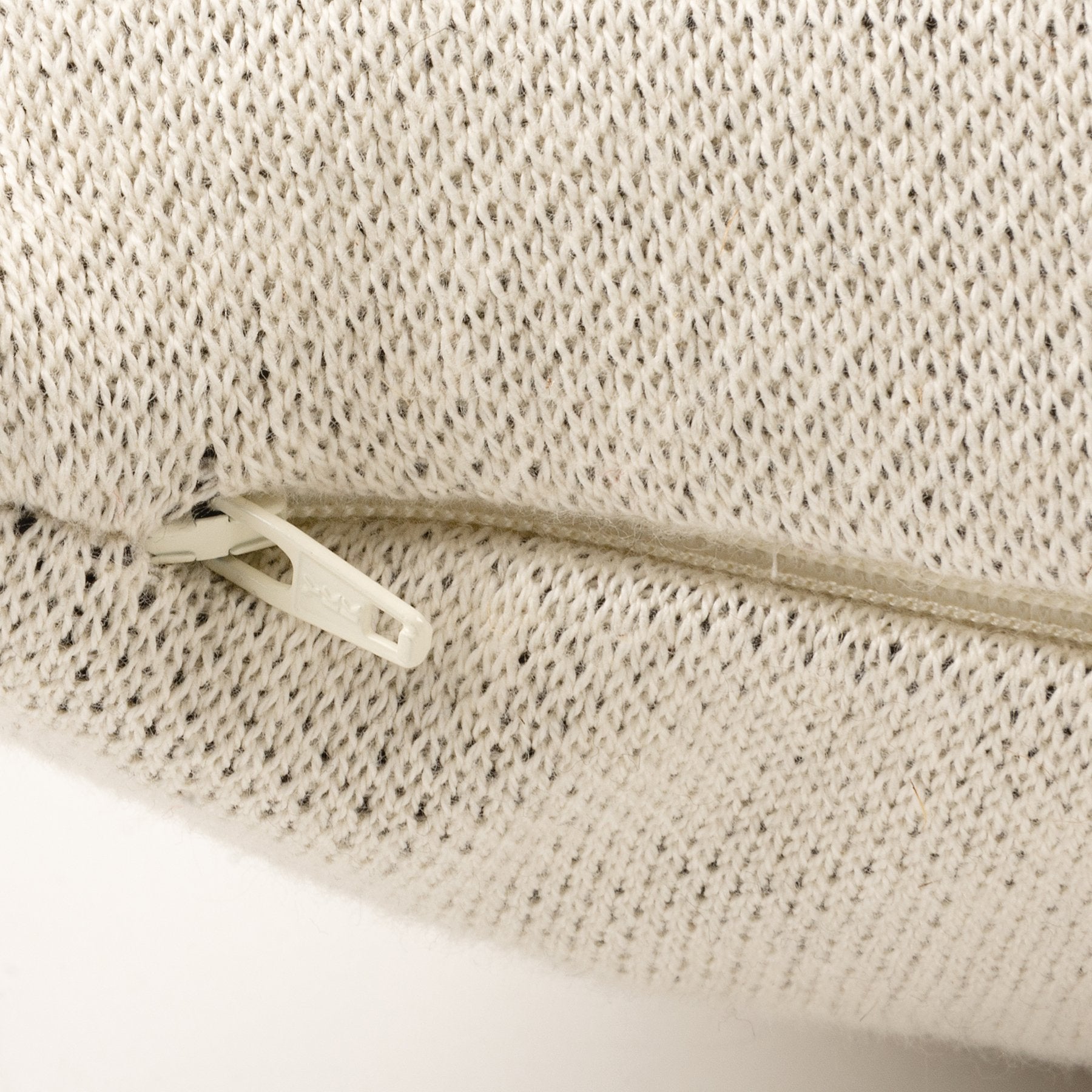 Cozy White Boo! Pumpkin Halloween Decorative Pillow - Soft Cotton Knit Cushion