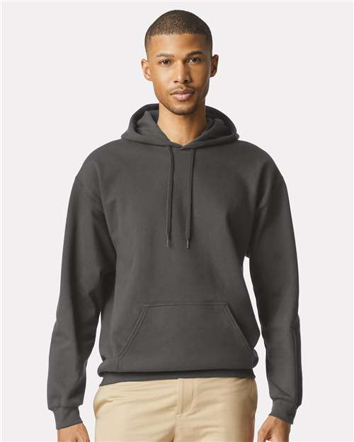 Gildan Unisex Softstyle® Midweight Hooded Sweatshirt SF500 - Smoke