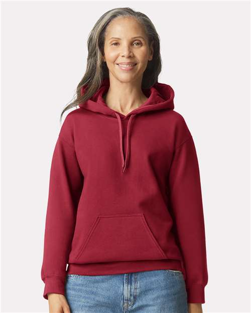 Gildan Unisex Softstyle® Midweight Hooded Sweatshirt SF500 - Cardinal