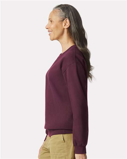 Gildan Unisex Softstyle® Midweight Crewneck Sweatshirt SF000 - Maroon
