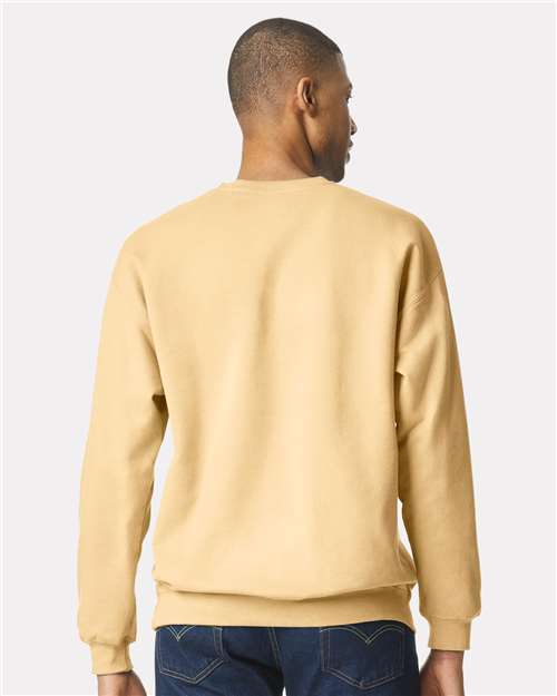 Gildan Unisex Softstyle® Midweight Crewneck Sweatshirt SF000 - Yellow Haze