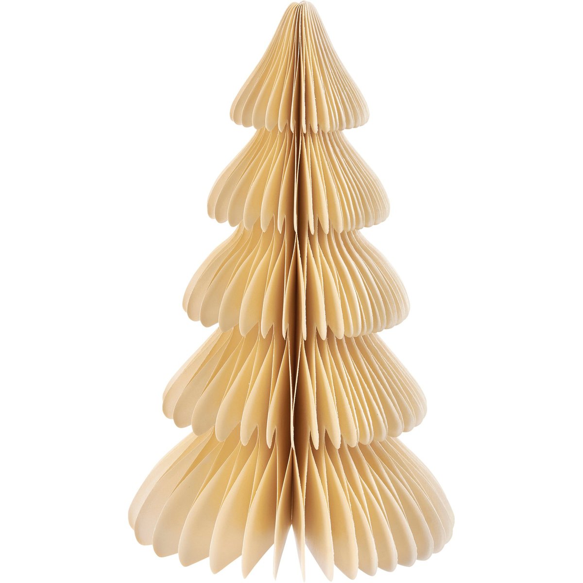 Charming Rustic Paper Trio Tree Set - Foldable Holiday Home Decor Accents