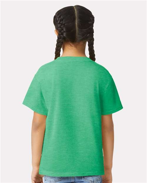 Gildan Youth Softstyle® T-Shirt 64000B - Heather Irish Green