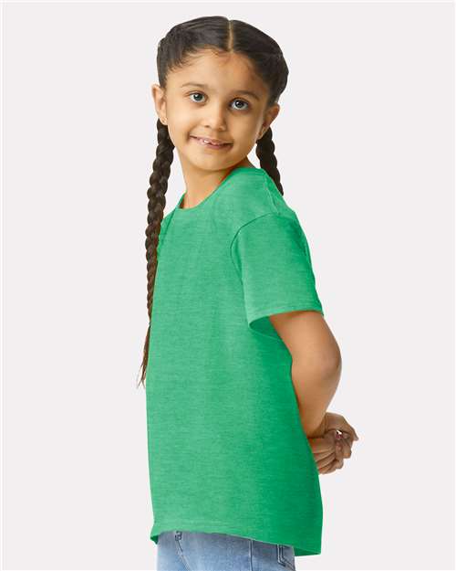 Gildan Youth Softstyle® T-Shirt 64000B - Heather Irish Green