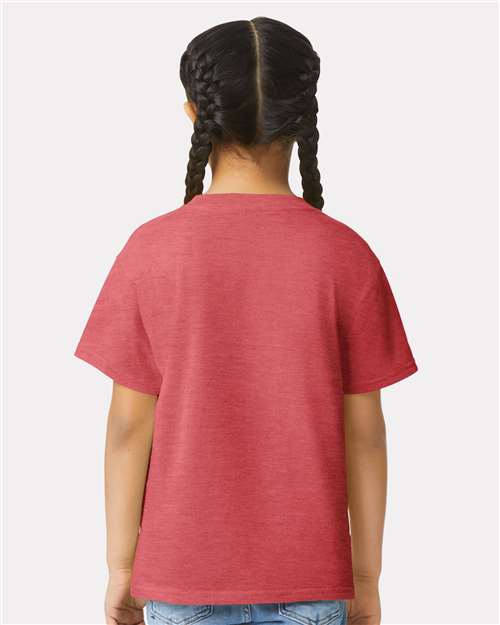 Gildan Youth Softstyle® T-Shirt 64000B - Heather Red