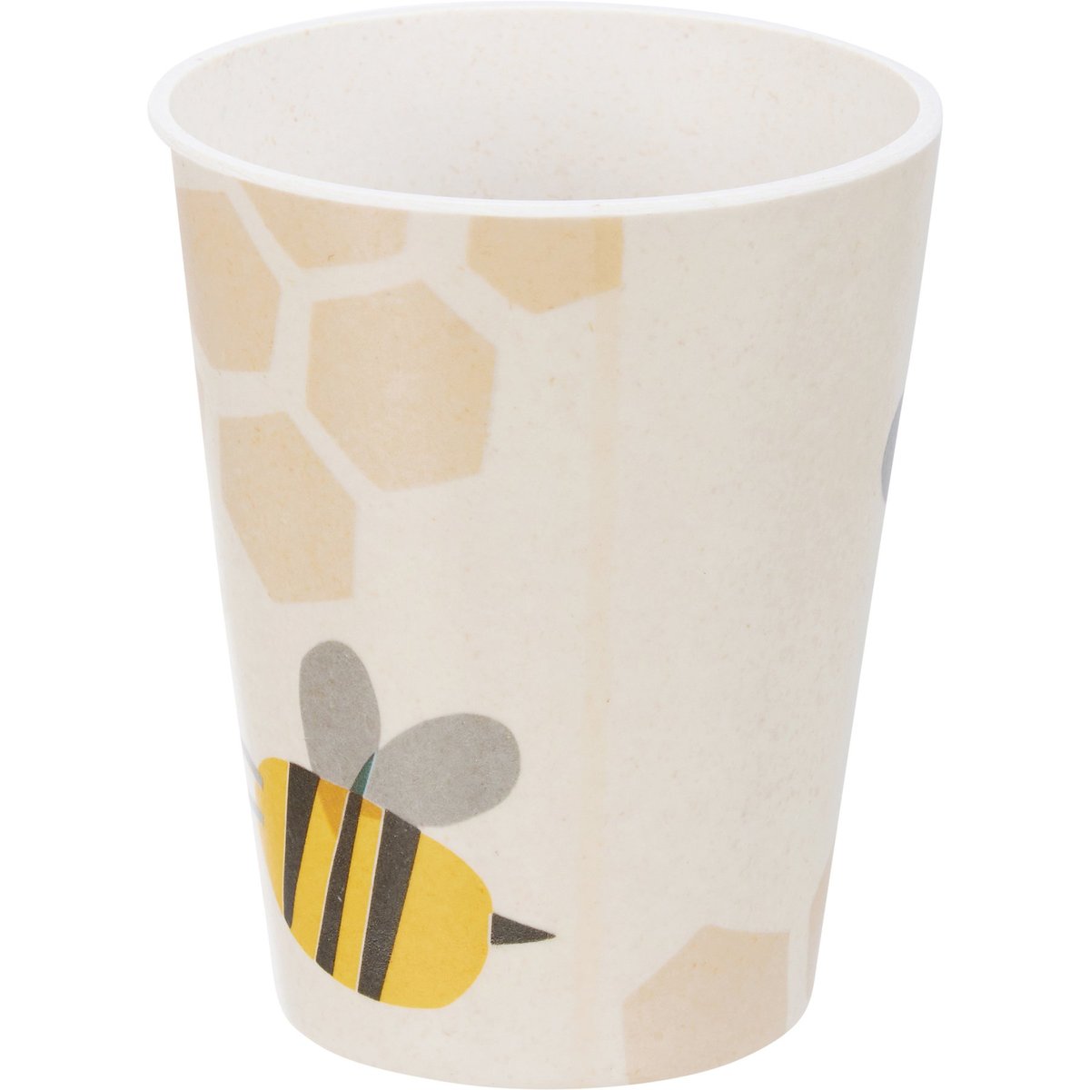 Adorable Bee Hive Skep Kids Meal Set - Durable 5-Piece Bamboo Fiber Dishware