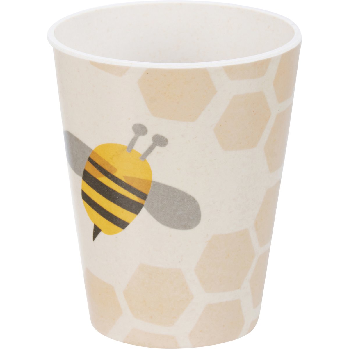 Adorable Bee Hive Skep Kids Meal Set - Durable 5-Piece Bamboo Fiber Dishware