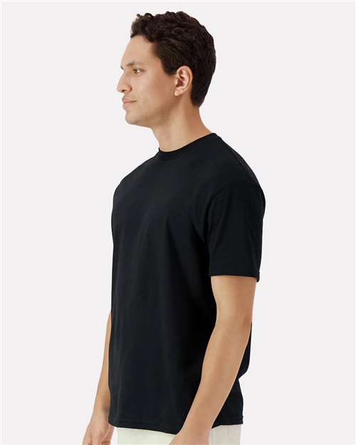 Gildan Unisex Light Cotton T-Shirt 3000 - Black