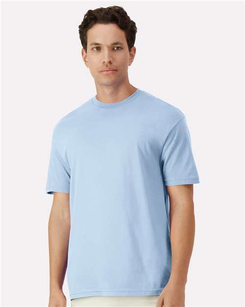 Gildan Unisex Light Cotton T-Shirt 3000 - Light Blue