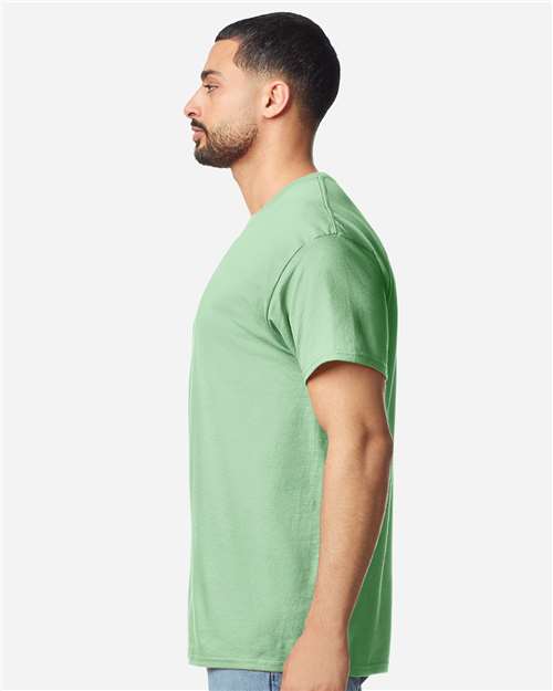 Gildan Unisex Light Cotton T-Shirt 3000 - Mint Green