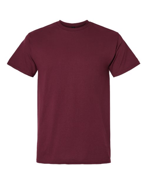 Gildan Unisex Light Cotton T-Shirt 3000 - Maroon