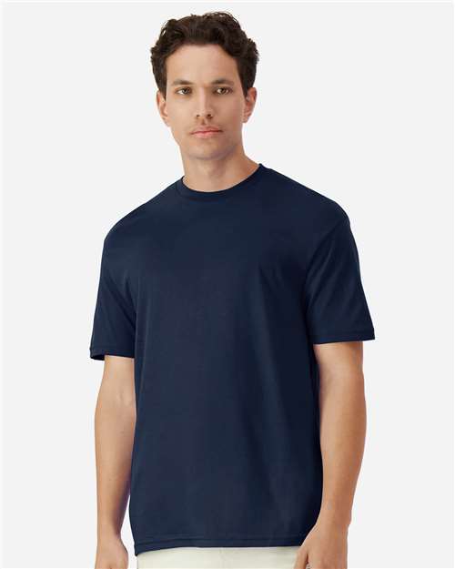 Gildan Unisex Light Cotton T-Shirt 3000 - Navy