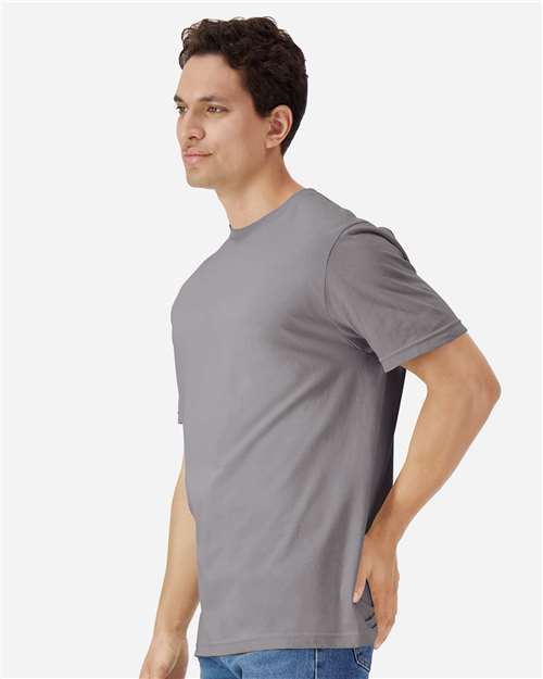 Gildan Unisex Light Cotton T-Shirt 3000 - Gravel