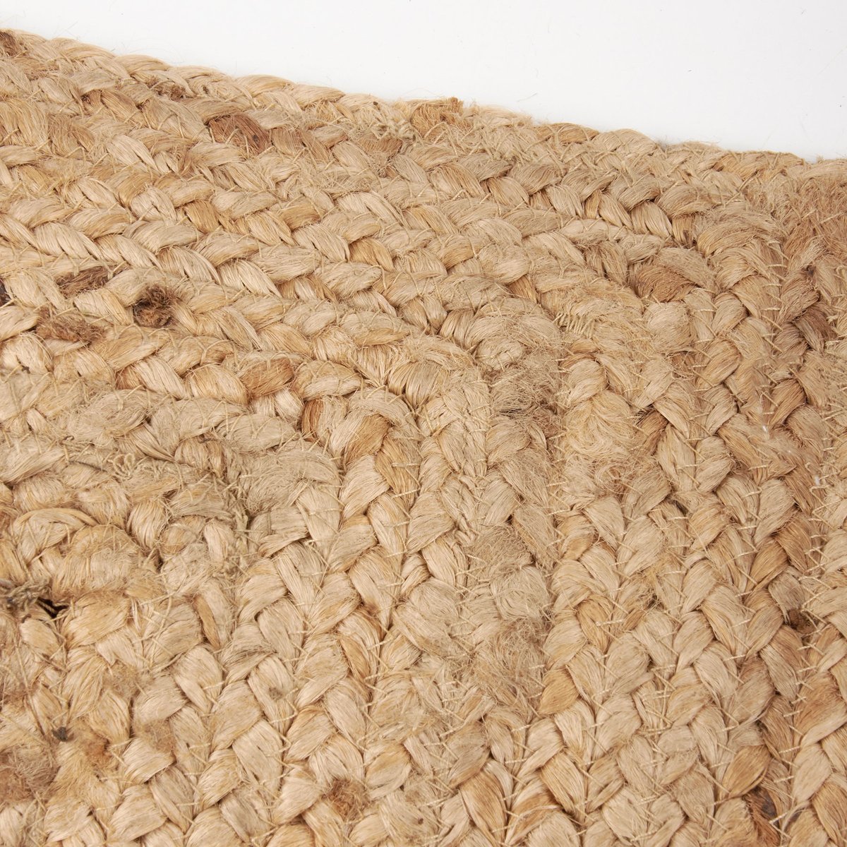 Braided Jute Natural Table Runner - 72-inch Bohemian Farmhouse Decor Accent