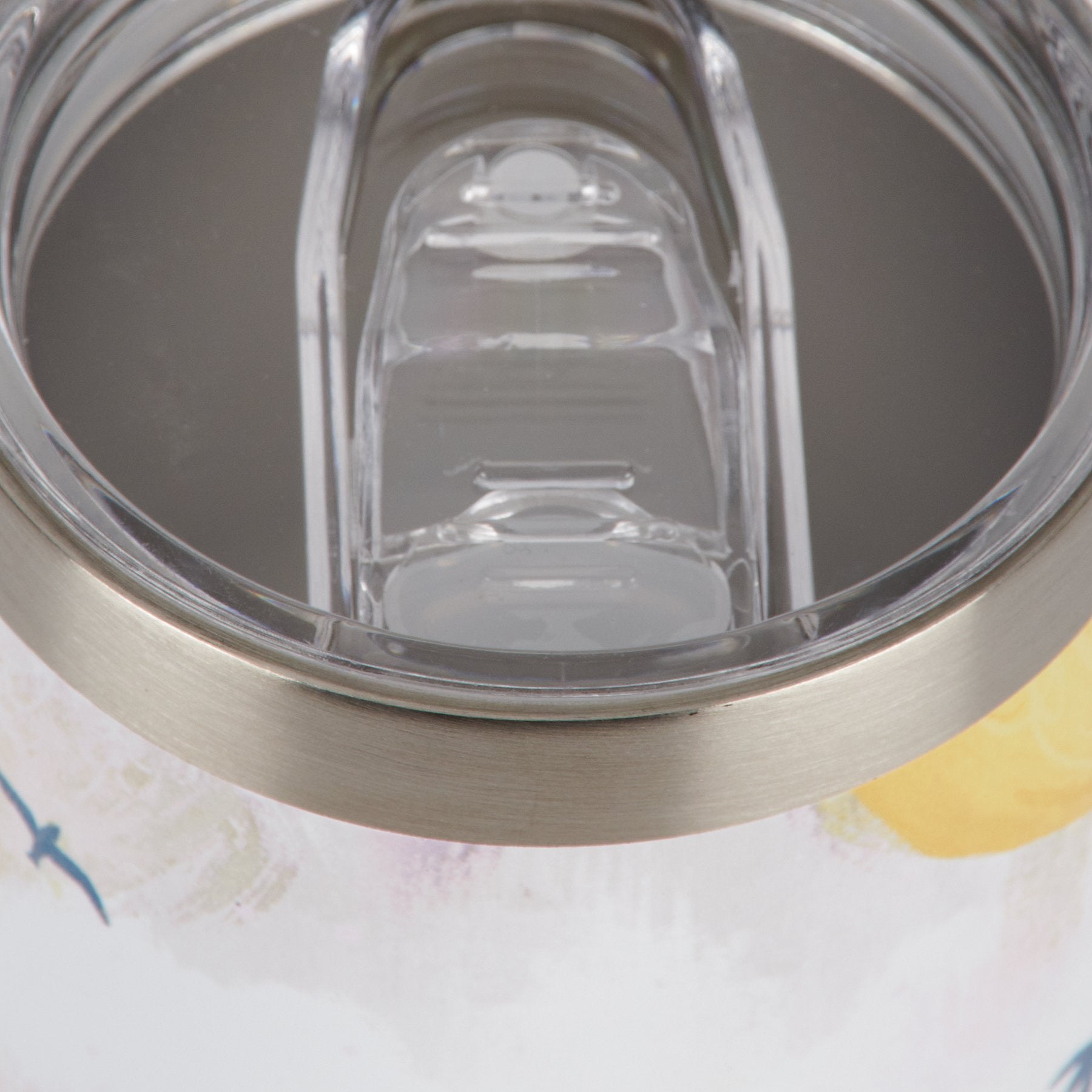 Vibrant Ocean Art Insulated Stainless Steel Wine Tumbler with Lid, 12oz Capacity