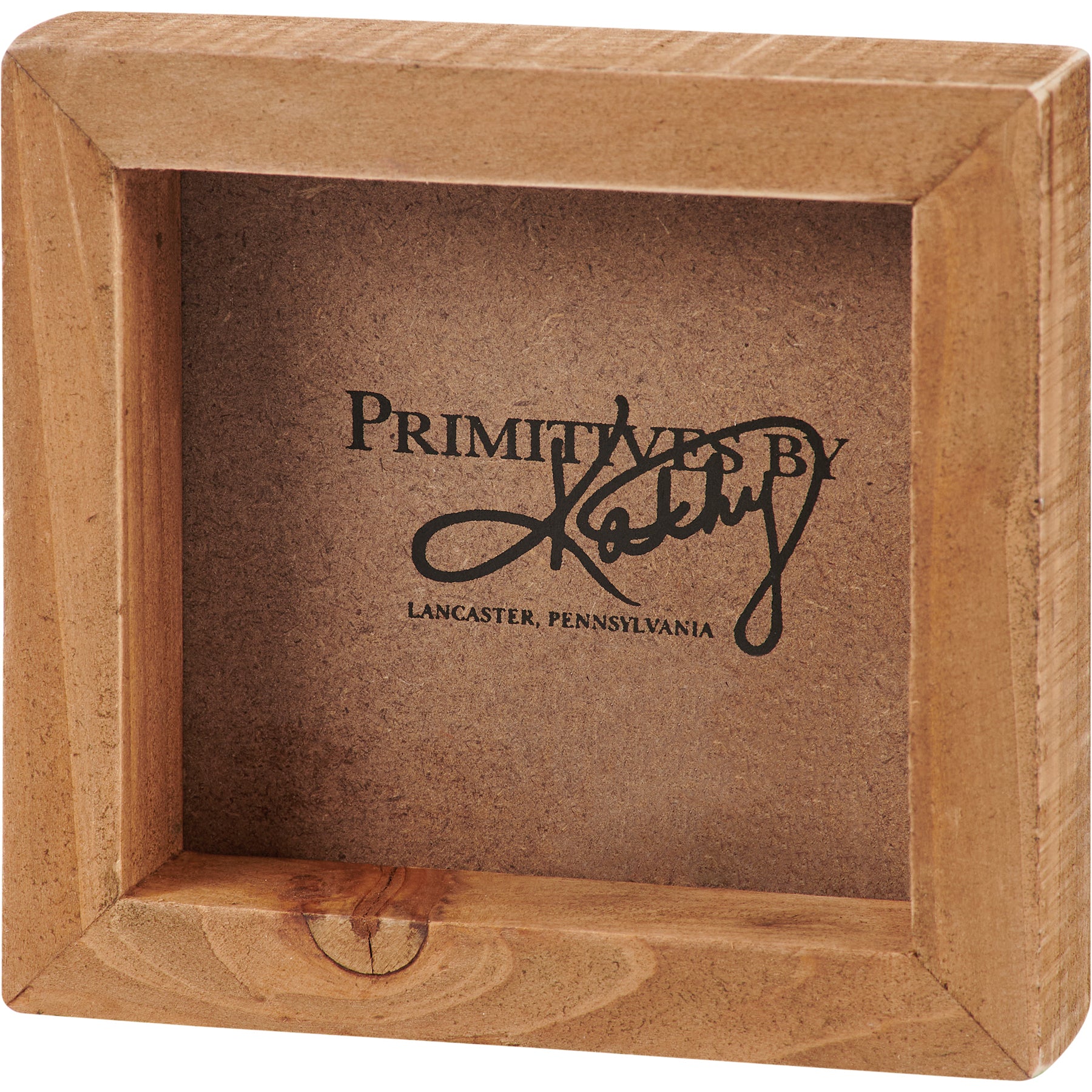 Charming Farmhouse Style 'Love You A Bushel' Mini Wooden Box Sign