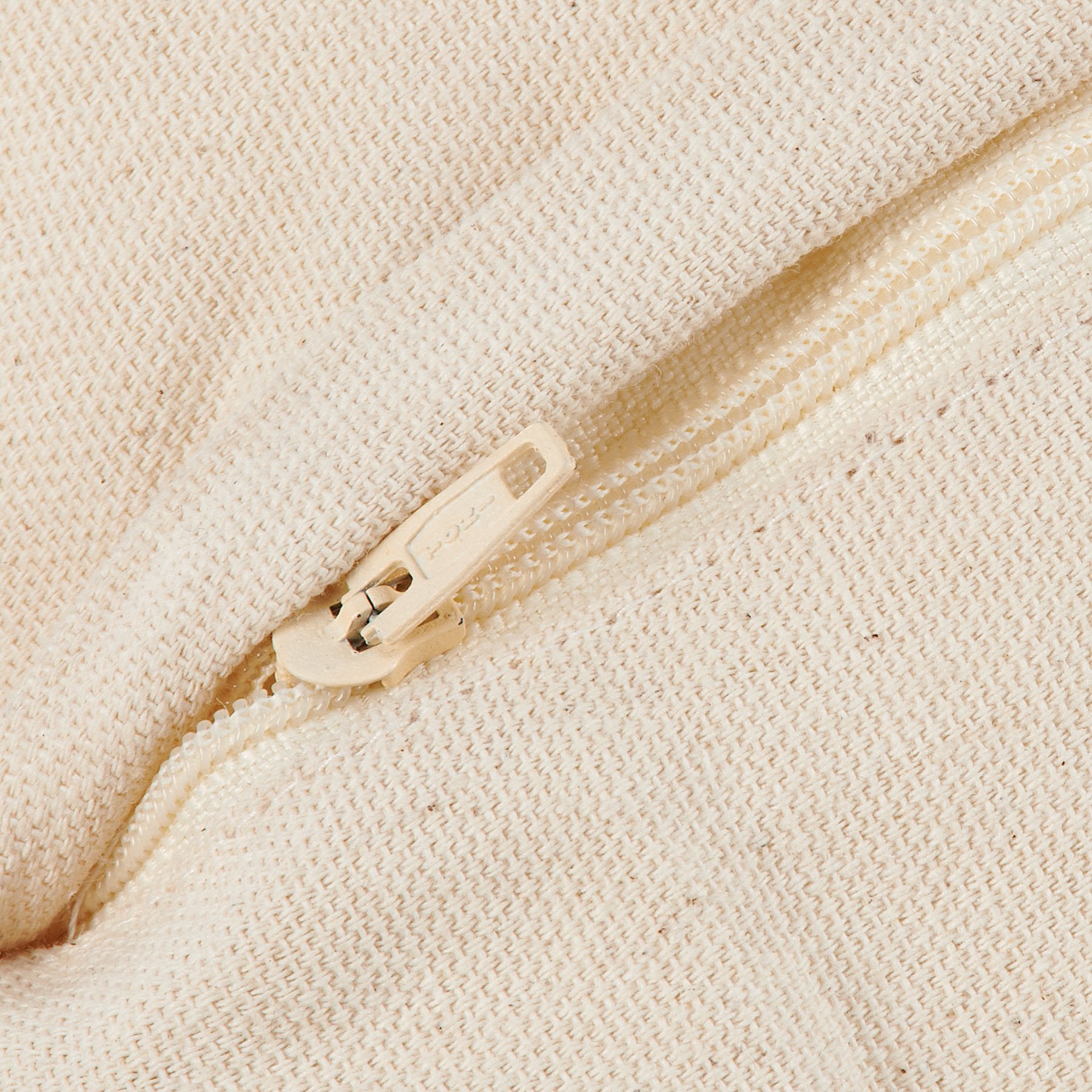 Bohemian Zigzag Bolster Pillow with Tassels - Cream & Black Geometric Cotton