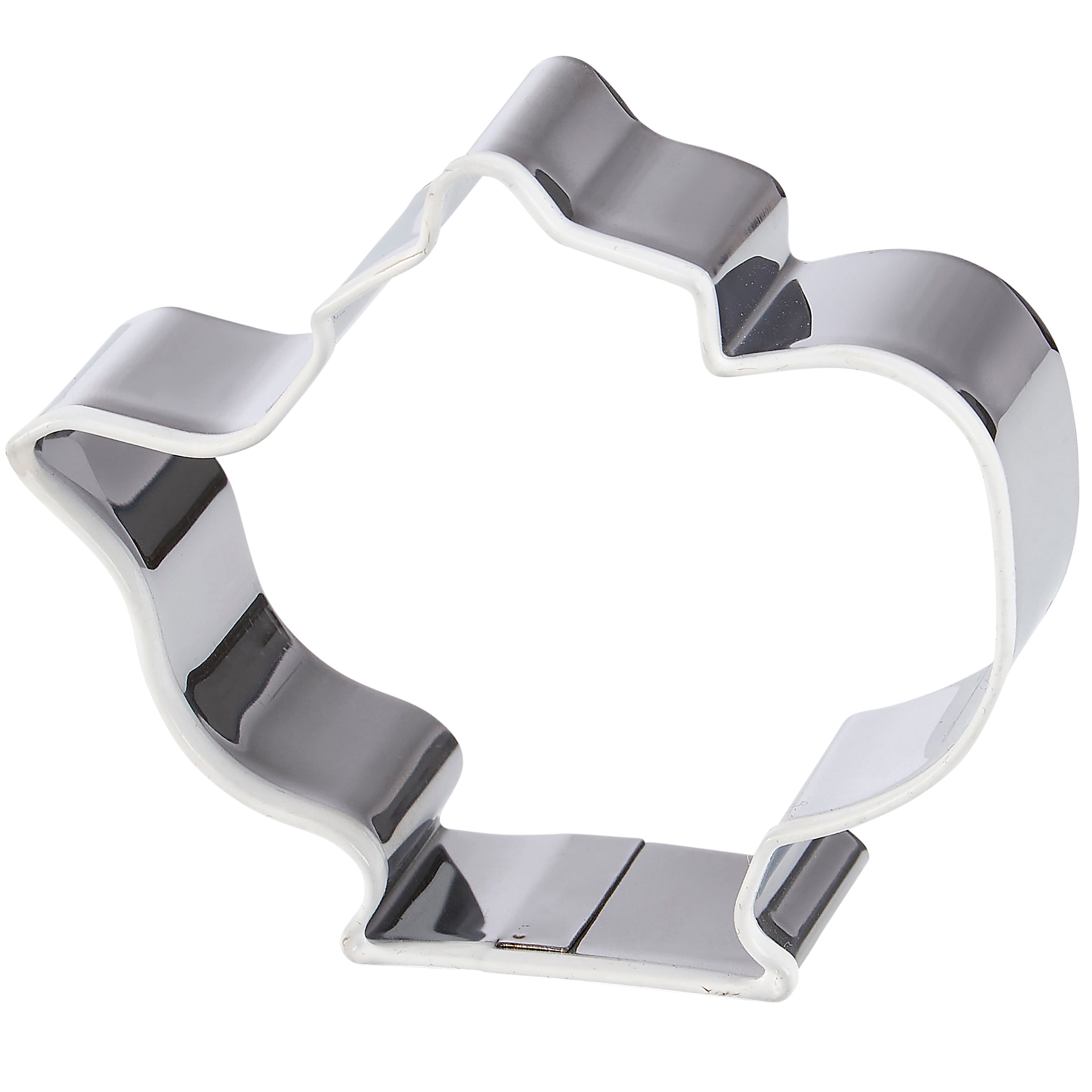 Elegant Teapot Cookie Baking Set with Debossed Wooden Rolling Pin & Metal Cutter