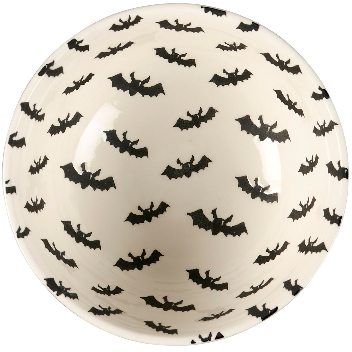 Spooky Halloween Jack O'Lantern Nesting Stoneware Bowl Set for Festive Gatherings