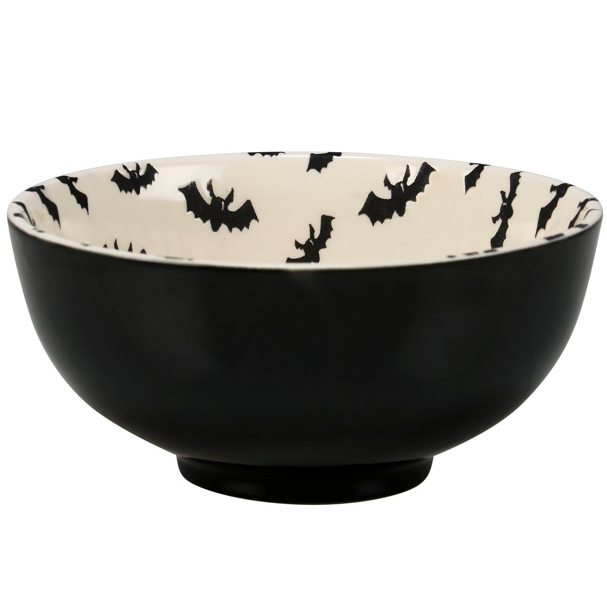 Spooky Halloween Jack O'Lantern Nesting Stoneware Bowl Set for Festive Gatherings
