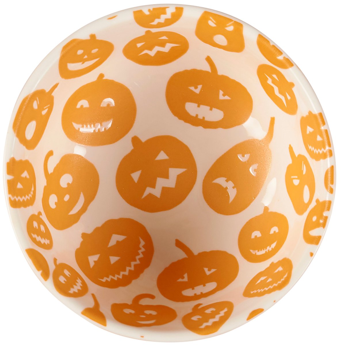 Spooky Halloween Jack O'Lantern Nesting Stoneware Bowl Set for Festive Gatherings