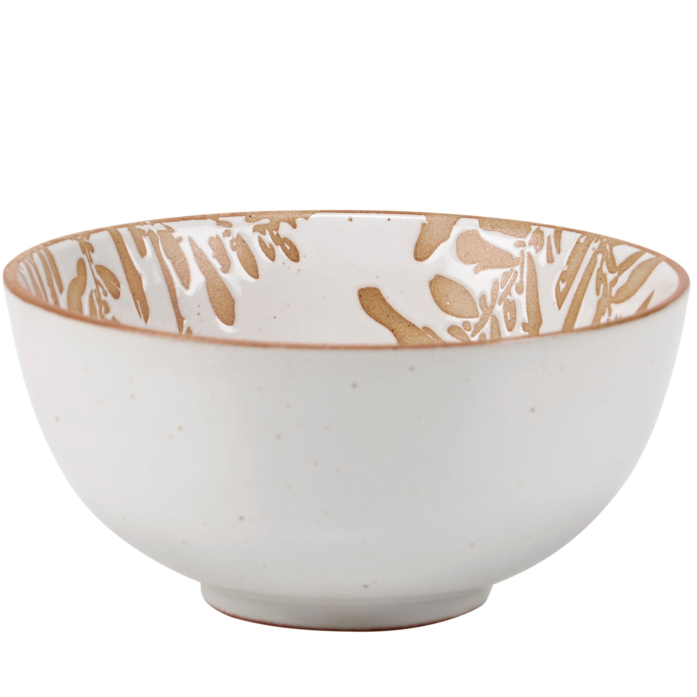 Charming Winter Stoneware Nesting Bowl Set - Festive Snowflake Tree Design, Dishwasher Safe