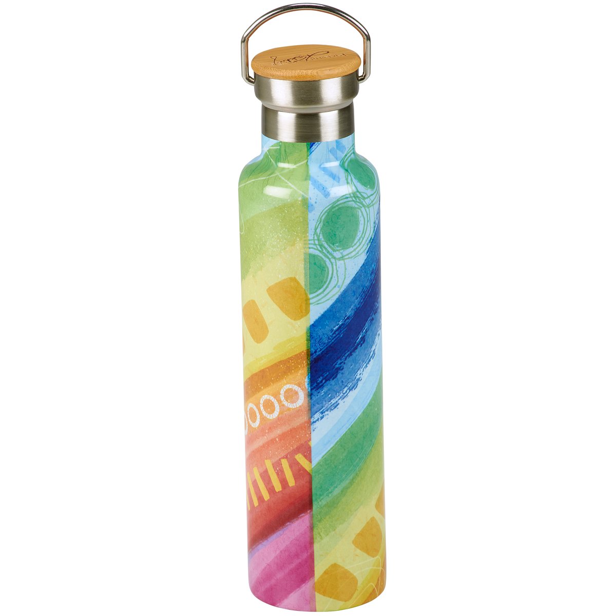 My Favorite Human Insulated Stainless Steel Water Bottle with Bamboo Lid (25oz)