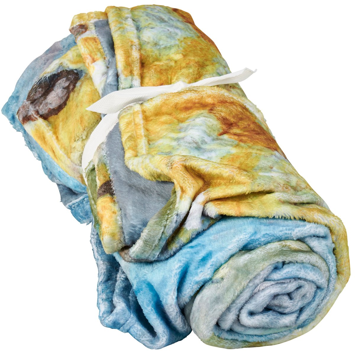Cozy Plush Bumblebee Throw Blanket - 50x60 Inch Machine Washable Floral Home Accent