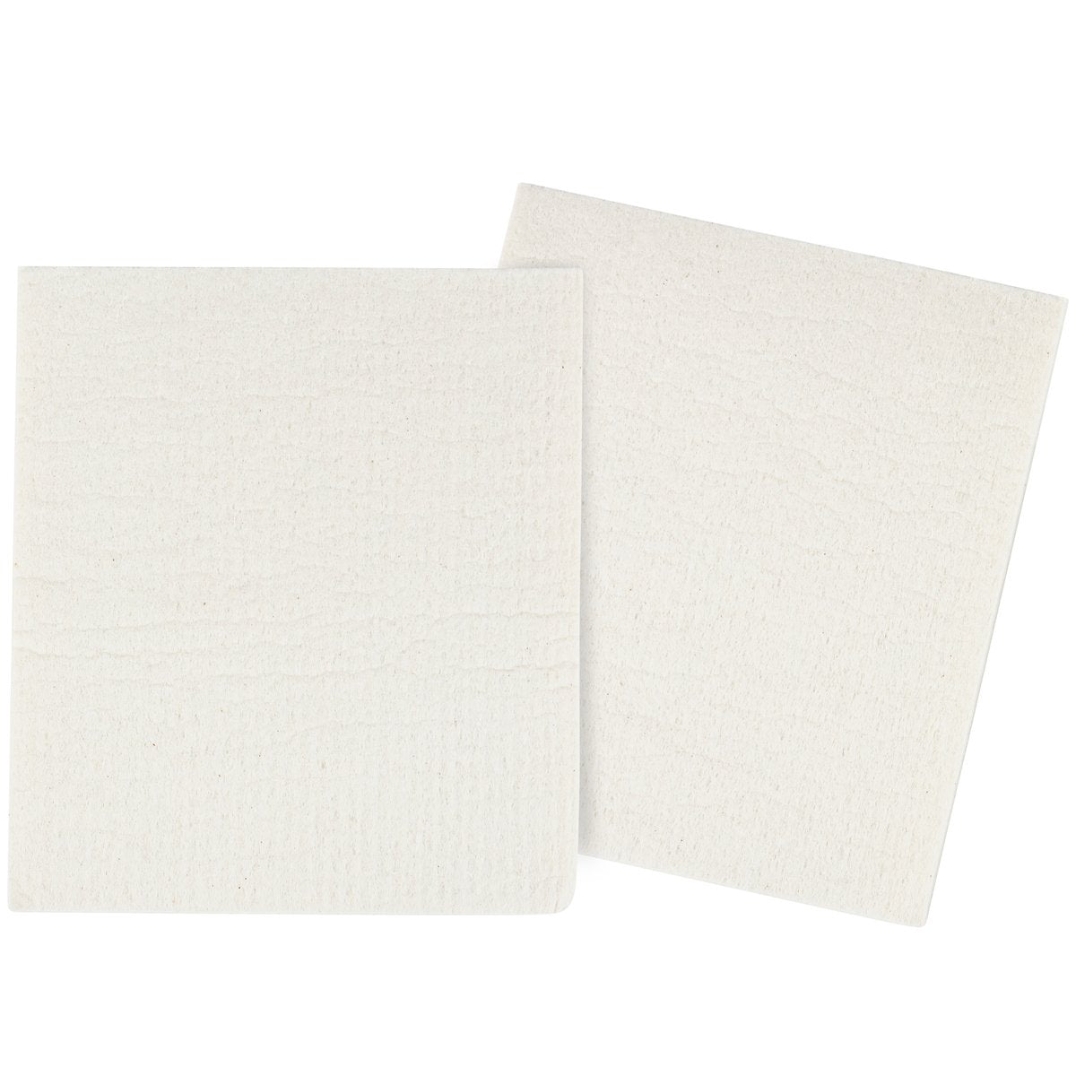 Eco-Friendly Swedish Dishcloth Set with Charming Dragonfly & Floral Art, 2-Pack