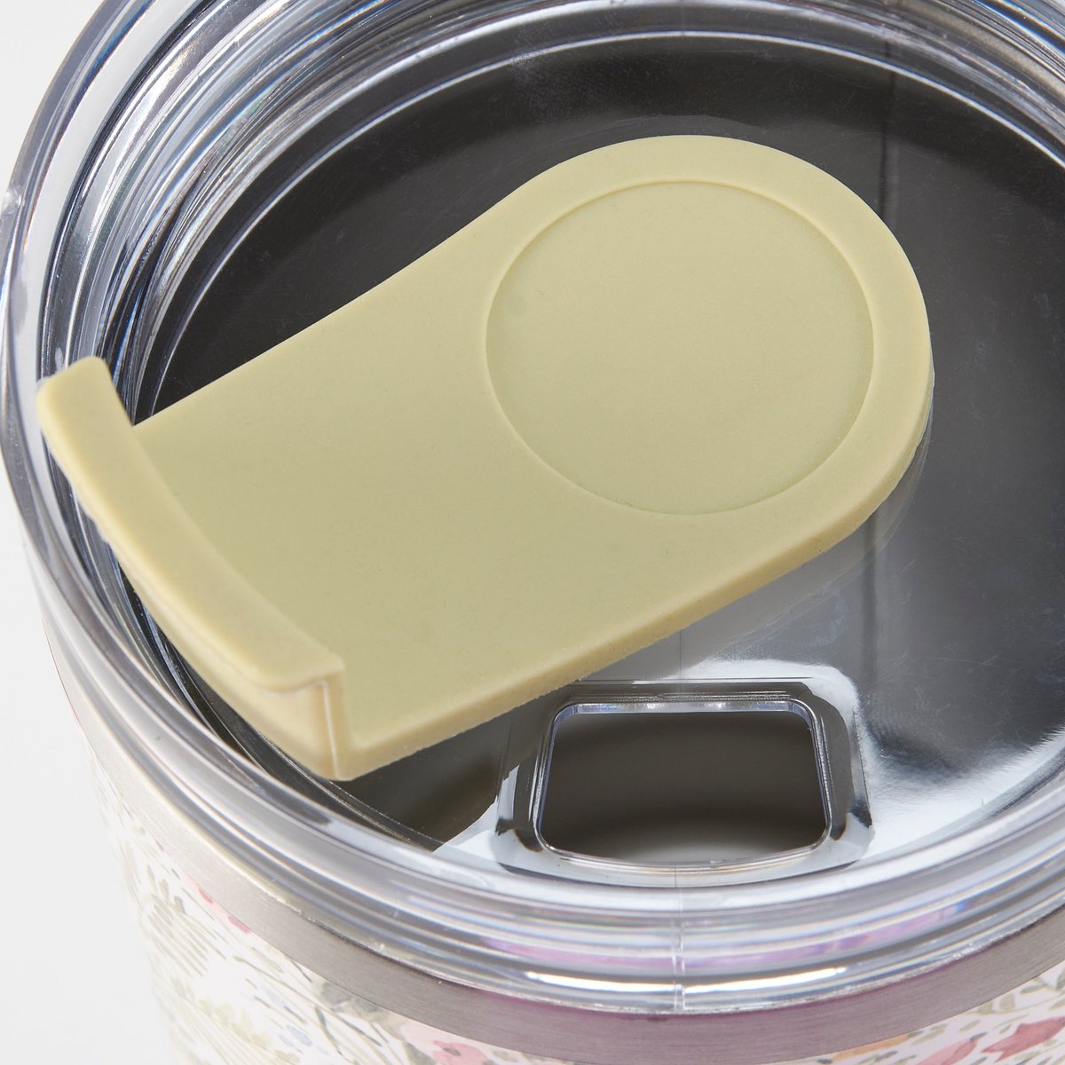 40oz Mixed Floral Insulated Stainless Steel Travel Mug with Straw & Handle