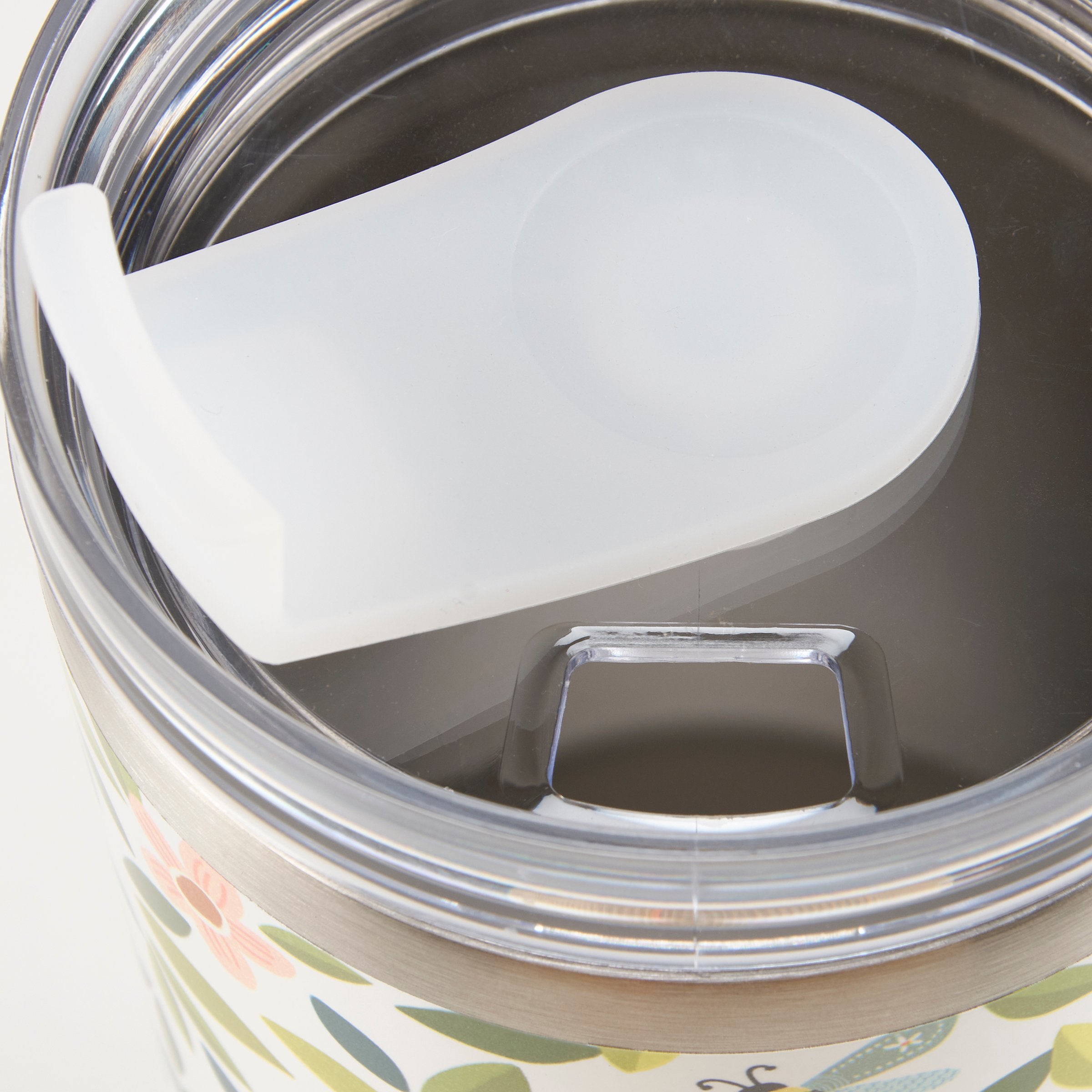 Charming Flowers & Bees 40oz Insulated Stainless Steel Travel Mug with Straw