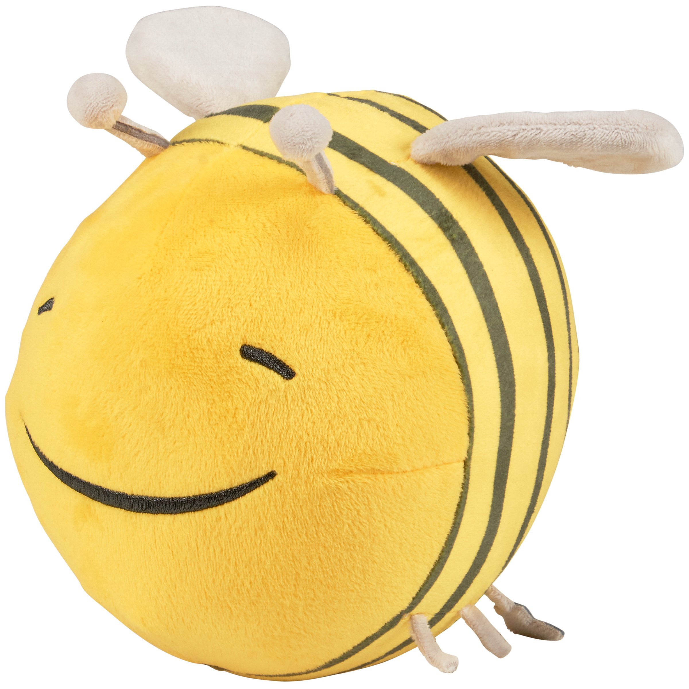 Charming Embroidered Plush Bee Softie Toy for Babies & Kids