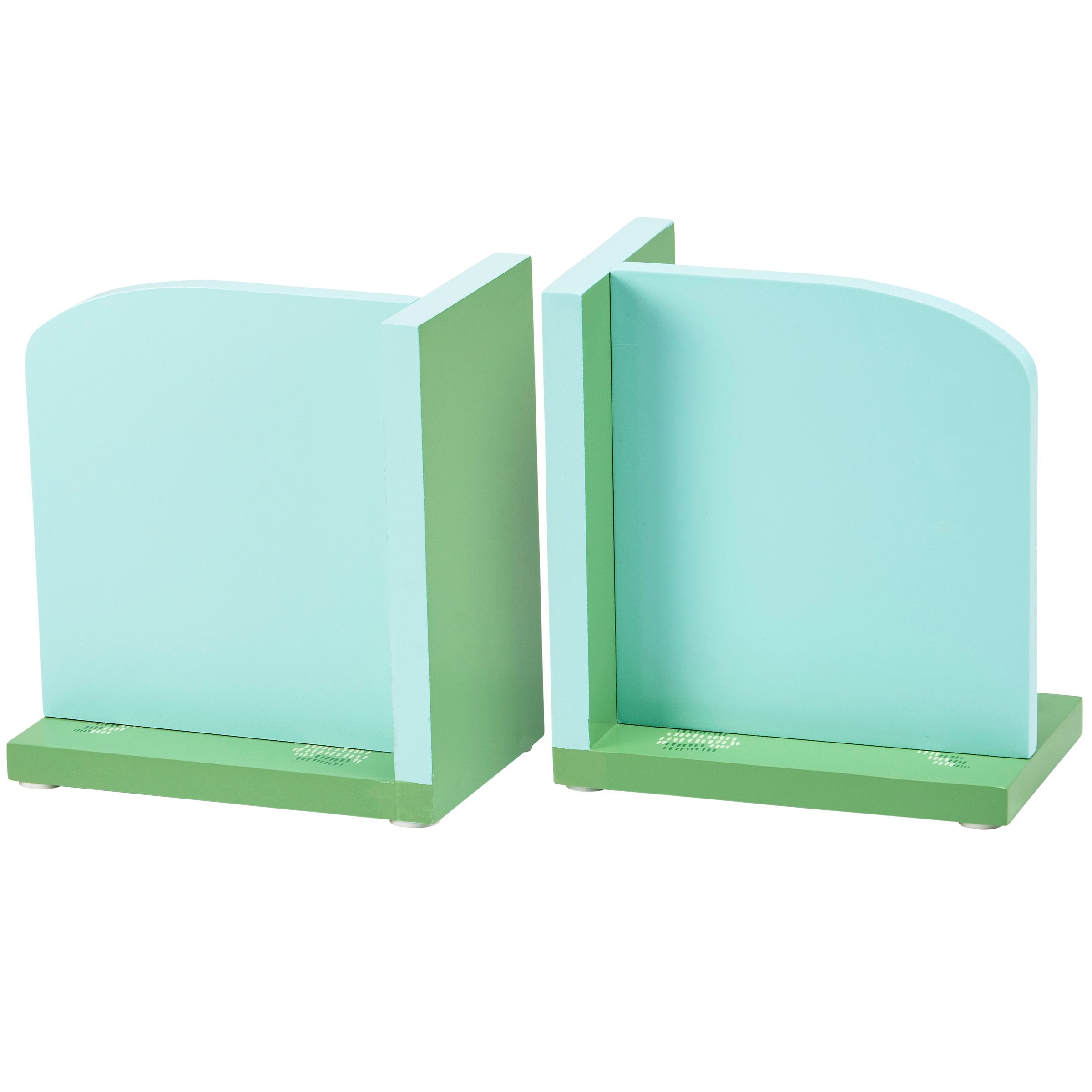 Charming Farm Animal Wooden Bookends for Kids Nursery Playroom Decor