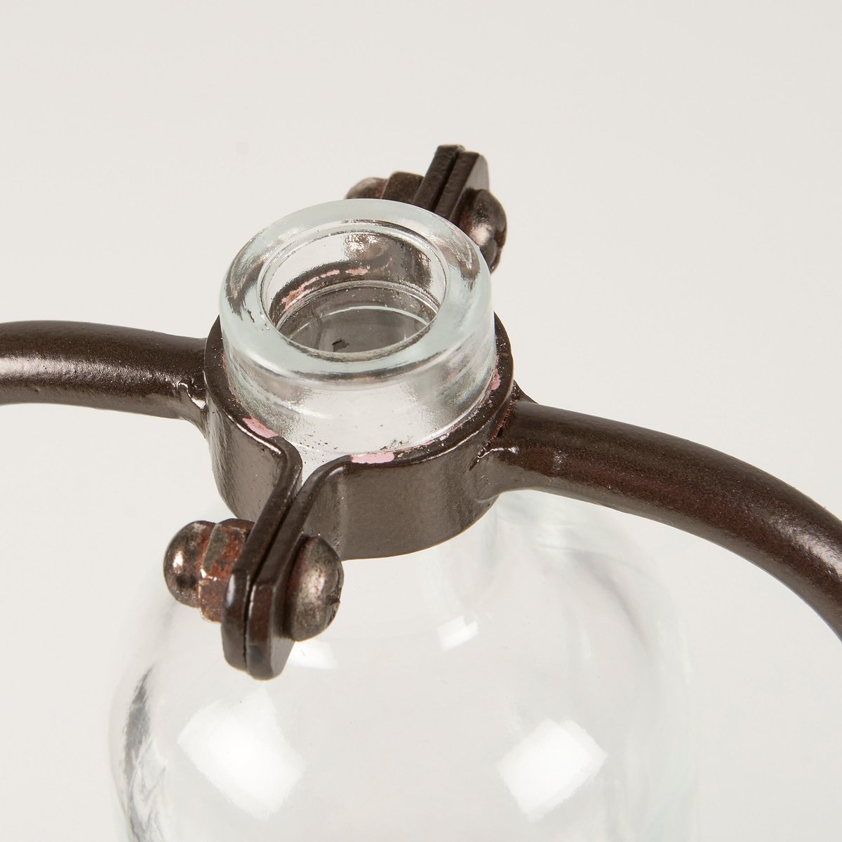 Charming Rustic Glass Trio Test Tube Vase with Metal Stand for Plant Propagation, Floral Display