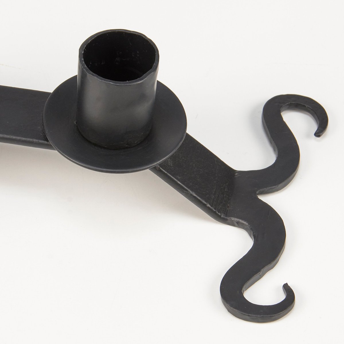 Farmhouse Style Rustic Iron 5-Taper Candle Holder - Primitive Home Decor