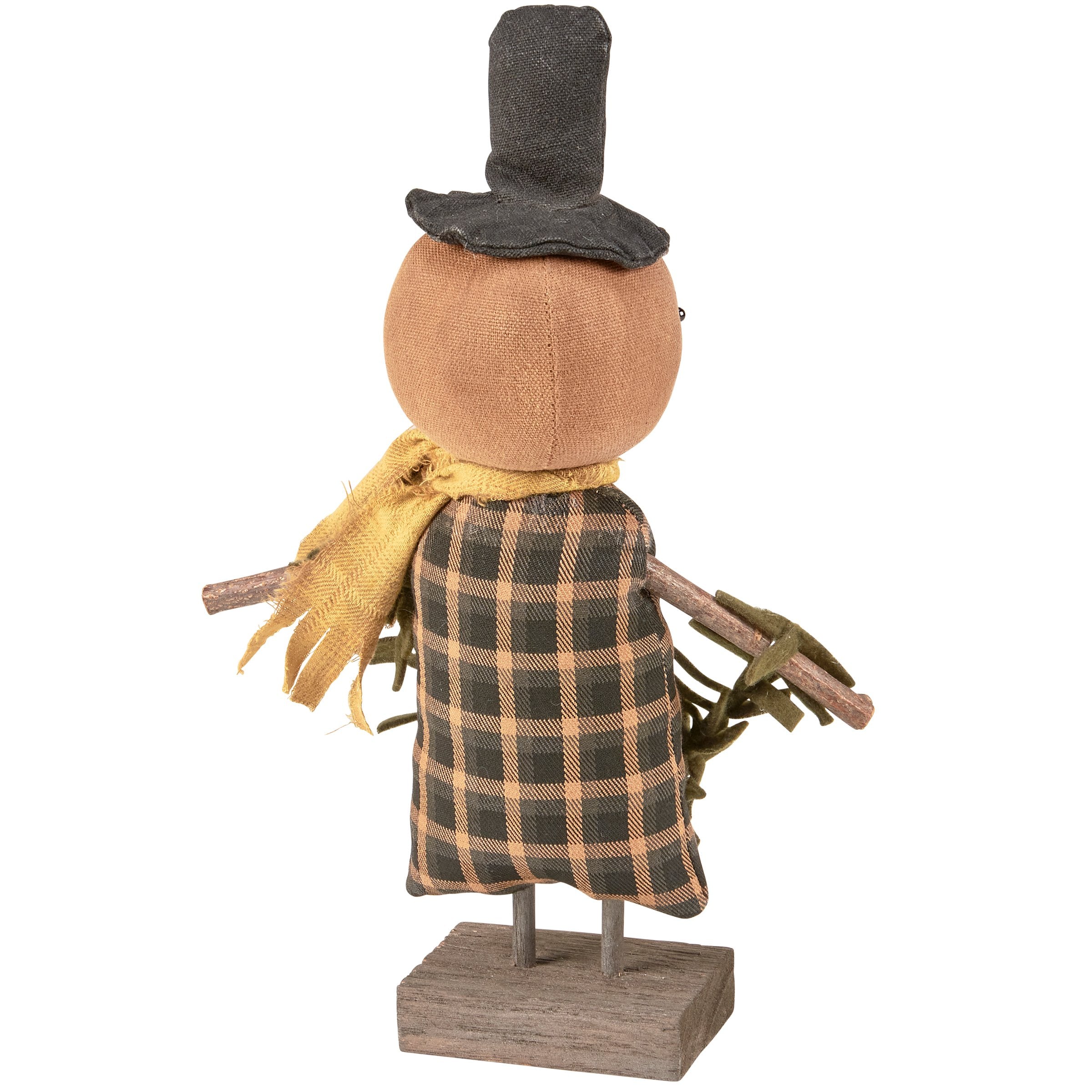 Charming Primitive Cozy Collin Snowman Doll - Festive Winter Home Accent