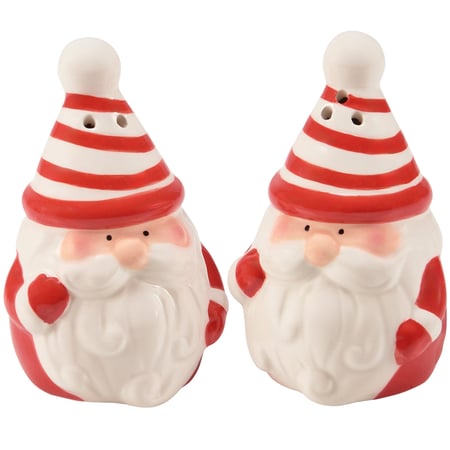 Festive Jolly Santa Ceramic Christmas Cookie Jar - Hand-Painted Holiday Treat Storage