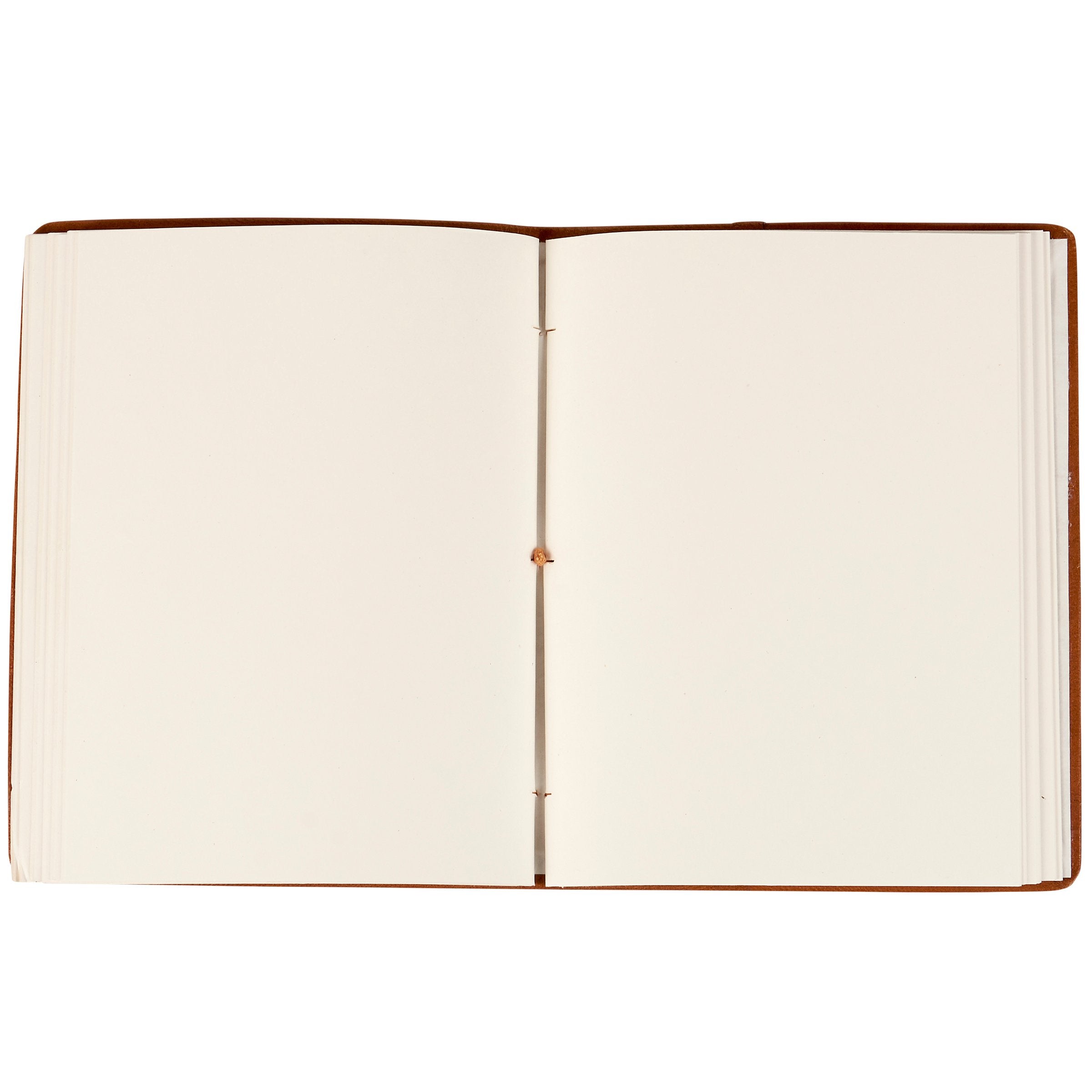 Inspirational Leather Bound Main Character Journal with Debossed Ornate Design