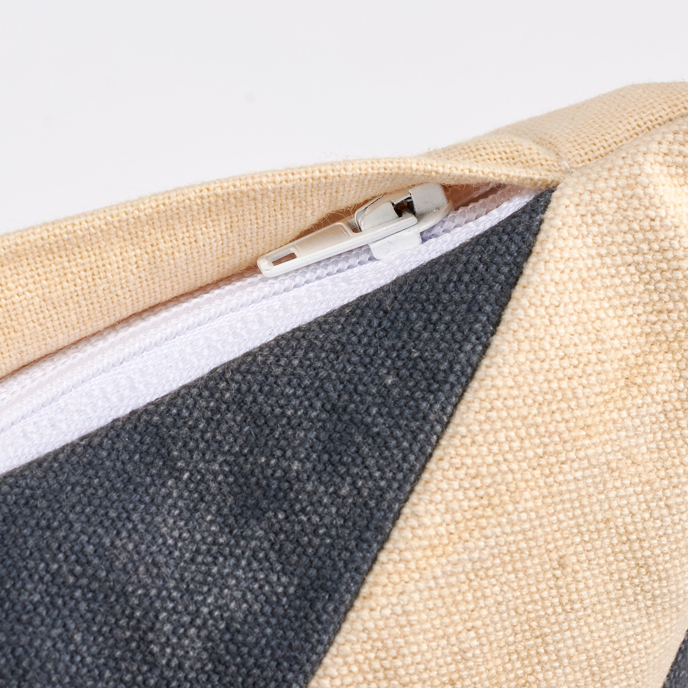 Vintage Nautical At Rest Flag Pillow, Durable Canvas, Rope Accents, Zipper Cover