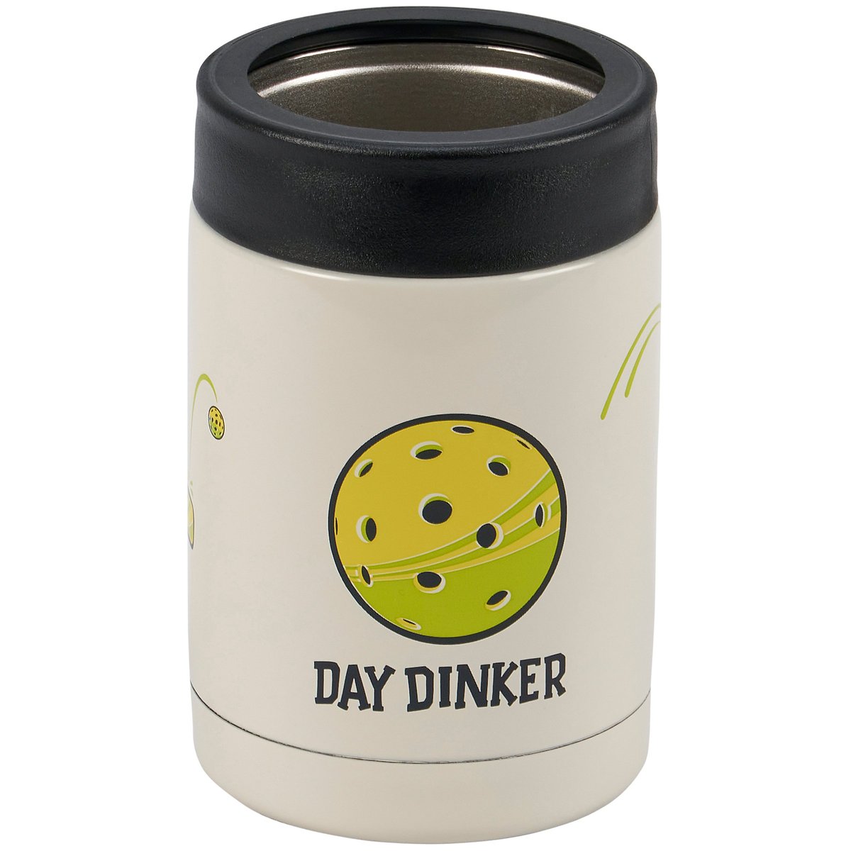 Insulated Pickleball Day Dinker Can Cooler for Cold 12oz Drinks
