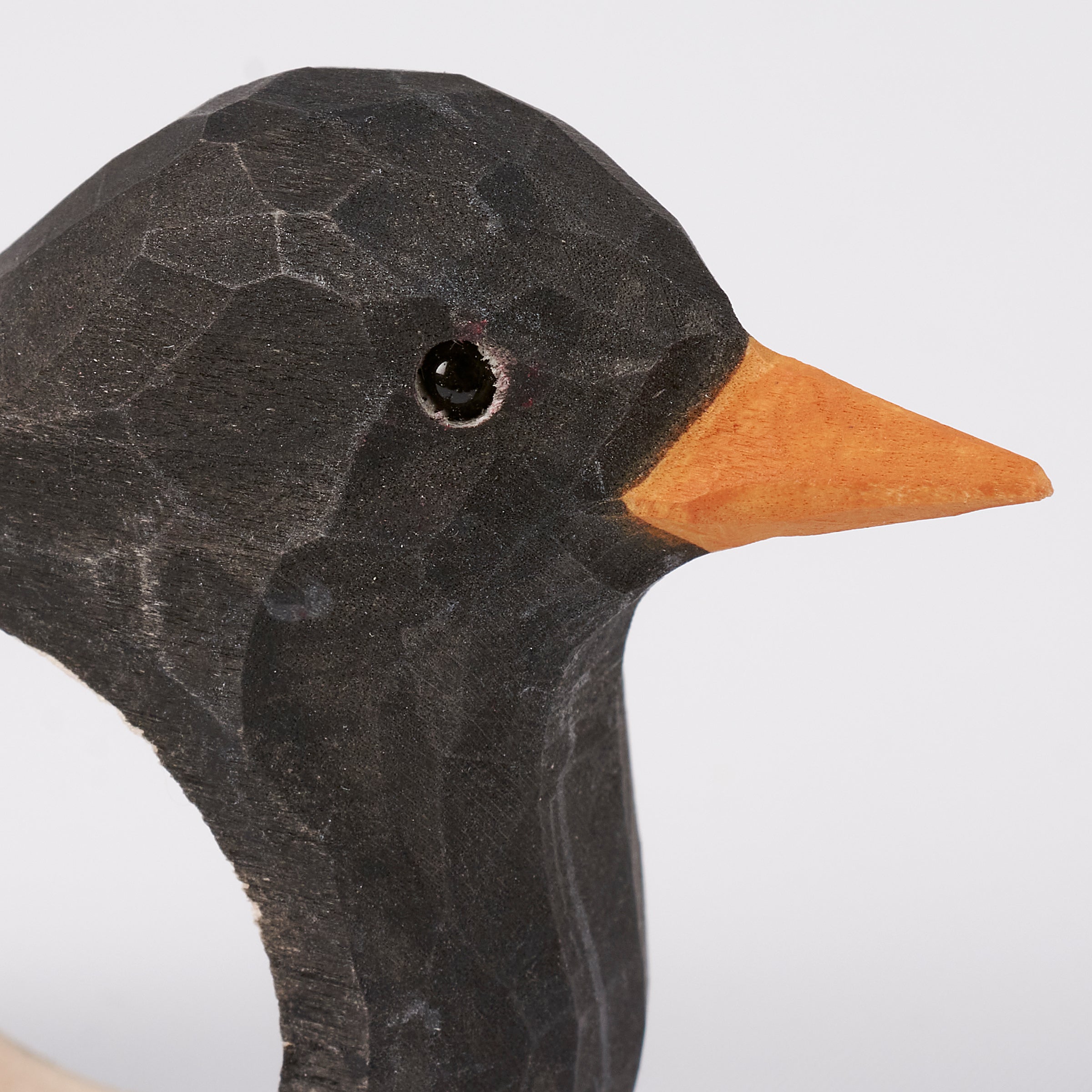 Rustic Wooden Blackbird Napkin Ring for Fall Halloween Table Decor